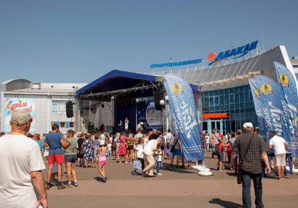"День города-2018" на площади Спорткомплекса "Абакан"